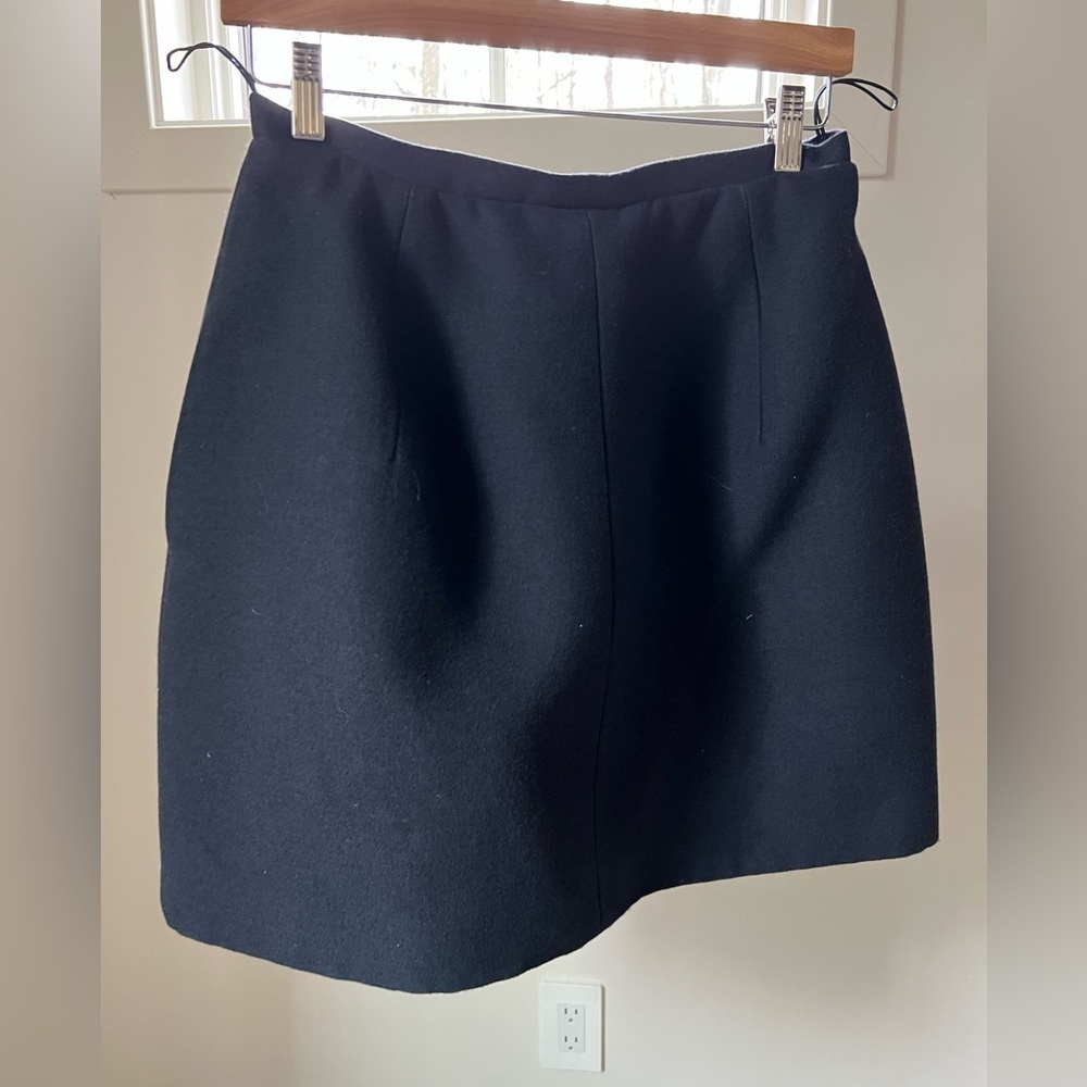 Carven navy skirt vintage